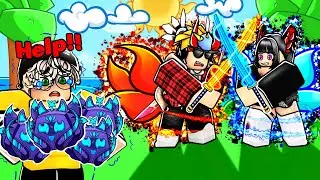 His Girlfriend And Her FRIEND SCAMMED His Kitsune Fruit.. (ROBLOX BLOX FRUIT)