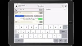 Cash/Credit Split Transaction