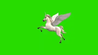 Unicorn green screen effect 2020 || free to use in chroma key || 3D and HD quality