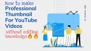 How to make Professional looking YouTube thumbnail without any editing knowledge? Swift Rein