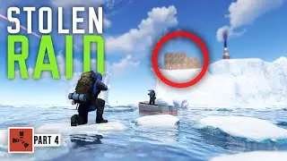 STEALING an ICEBERG BASE from a DETERMINED RAIDER! - Rust