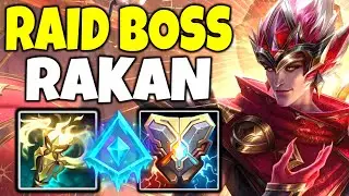 I TURNED RAKAN INTO AN UNKILLABLE TANK (RAID BOSS RAKAN)