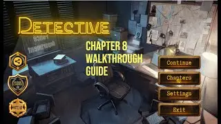 Detective Escape Room Games Chapter 8 Walkthrough [ALL EVIDENCES]