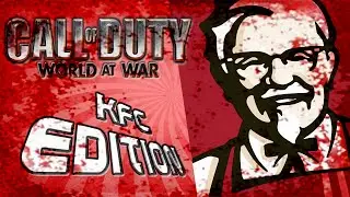 KFC Zombies! (Call of Duty WaW Zombies Funny Moments, Racist Lobby, Funny Obama Care, Custom Maps)
