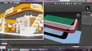 Tutorial on Modeling texturing and lighting a 3d stall in 3ds,max using Vray ( Part 1)