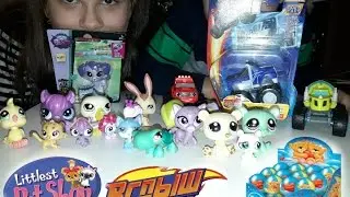 LPS littlest pet shop/Вспыш и чудо машинки/Яйца с сюрпризами