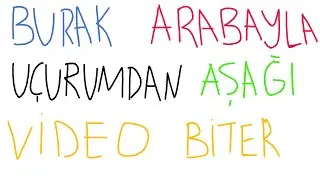 BURAK ARABAYLA UÇURUMDAN AŞAĞI ATLARSA VİDEO BİTER