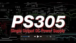 PS305 30V/5A DC Power Supply Overview