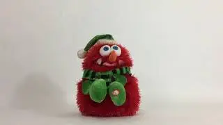 2007 Gemmy Merry Monsters Christmas ANIMATED DECK THE HALLS MAHNA MAHNA Muppets PLUSH