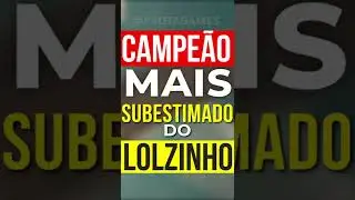 O CAMPEÃO MAIS SUBESTIMADO DO JOGO EM AÇÃO #shorts