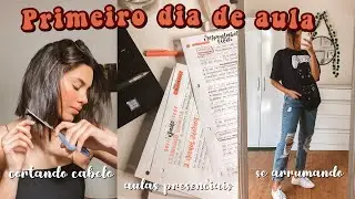 Meu primeiro dia de aula 2022 - aulas presenciais | vlog 🥵