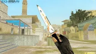 Bayonet knife - Asiimov for [cs 1.6]