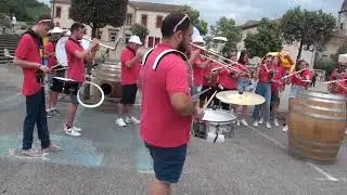 La Banda Vinoix à la fête de la St Jean à St Jean de Muzols