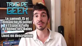Une convention, des news, mon caleçon