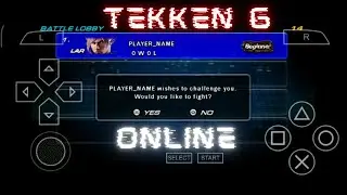 PPSSPP Tekken 6 Online Multiplayer Tutorial and Gameplay