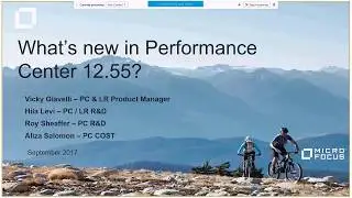 What's new in Performance Center 12.55 webinar