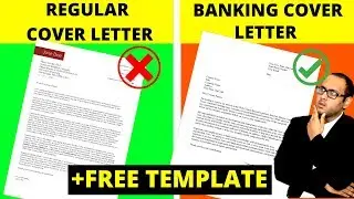Investment Banking Cover Letter + FREE Template