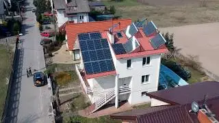 Prezentacja instalacji fotowoltaicznej o mocy 8,83 kWp w Łowiczu woj. łódzkie