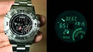 Casio hunting gear AMW-705D-1AV Unboxing
