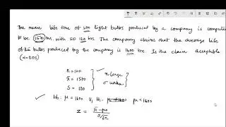 Tests based on Normal Distribution in MS Excel