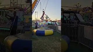 Ry Jumping On Trampoline At The Fair! #Shorts #kids #trampoline #fyp #shortvideo #fun #jumping