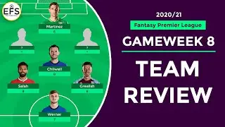 TEAM REVIEW : FPL GAMEWEEK 8 | EFS TOP SCORER 99 points | Fantasy Premier League 2020/21