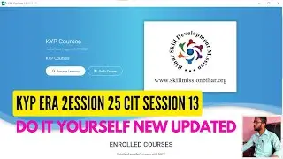 KYP CIT Session 25 Do It Your Self