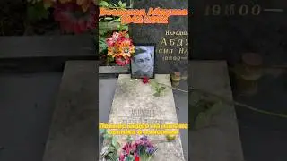 Могила актёра и мастера дубляжа Всеволода Абдулова. 