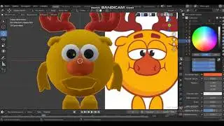 3D Моделирование Лосяша Blender 2.93