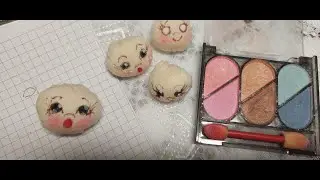 Шьем куколку. 1. МК по шитью и росписи кукольной головы.