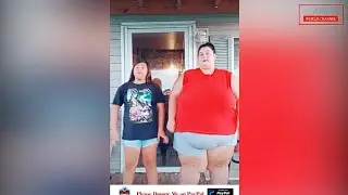 SSBBW lady Dancing | bbw girl | ssbbw big booty dance | cute big girl | ssbbw big booty