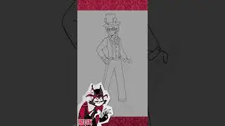 What if HUSK from Hazbin Hotel was a human?