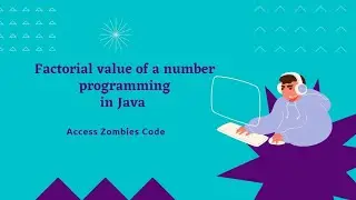 Factorial program in java