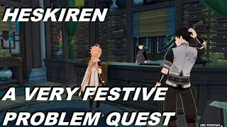 Genshin Impact #38  -  |  A Very Festive Problem  |  -  Quest