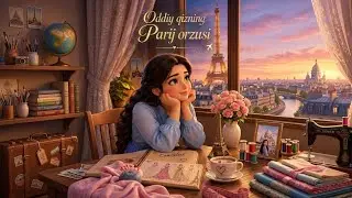 💞 ODDIY QIZNING PARIJ ORZUSI💞 1-2-3-4-QISMLARI 