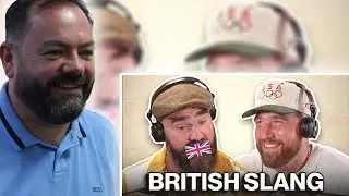 BRITS React to Jason and Travis try to decode common British slang phrases