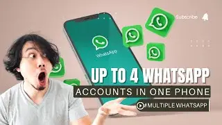 How to Use #Multiple #WhatsApp_Accounts on One Phone | Add Up to #4Numbers Easily #MultipleWhatsApp