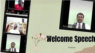 Welcome Speech for a Webinar