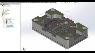 SOLIDCAM FREZE- 2.5 EKSEN DELİK TANIMLAMA