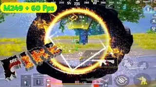 M249 + 60fps = Gameplay  | Pubg Mobile | Redmi Note 8 Pro