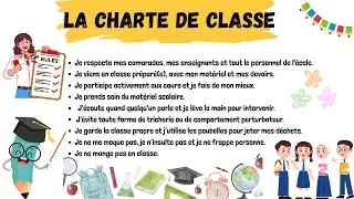 📝 La Charte de Classe – Règles simples pour bien vivre ensemble à l’école