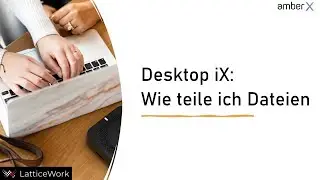 Wie teile ich Dateien mit der Amber Desktop App