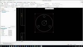 Проектирование в CREO - создание чертежа. Часть 1.