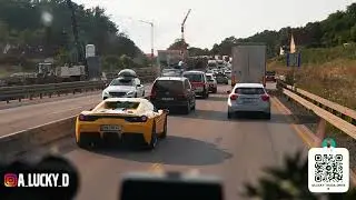 Для тех кто скучает по пробкам Германии 8 автобан | Stau auf der Autobahn 8 POV