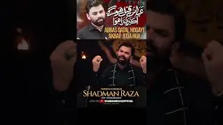 Abbas (A.S) Qatal Hogaye Akbar (A.S) Juda Hua | Shadman Raza | New Nohay 2024 #shadmanraza