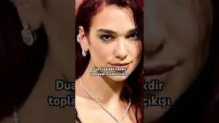 DUA LIPA’DAN FİLİSTİN ÇIKIŞI