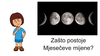 Zašto postoje Mjeseceve mijene?