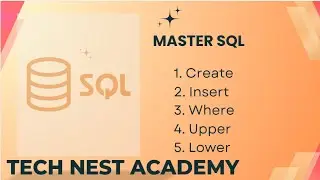 Sql_1. Create2. Insert3. Where4. Upper5. Lower