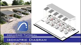 How to Create an Exploded Isometric Diagram | ArchiCAD Tutotial
