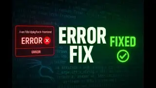 Fix Kali Linux dpkg Lock Error | apt --fix-broken Install Not Working Undercover? (VAPT Setup Guide)